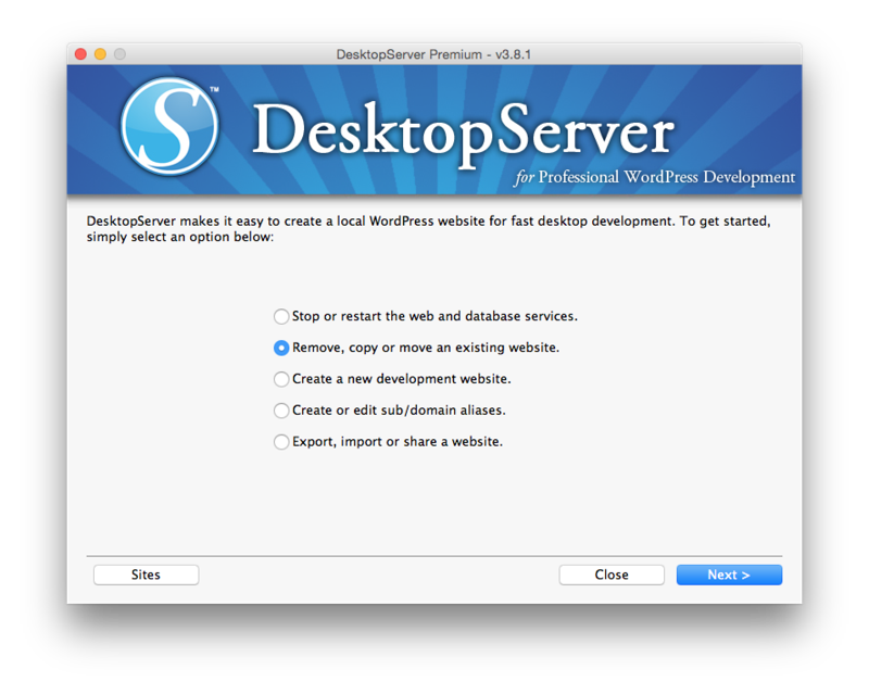 DesktopServer Website Copy